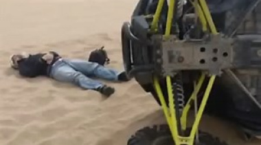 Otro vuelco con un UTV en Costa Esmeralda reaviva la alarma por la seguridad en las playas