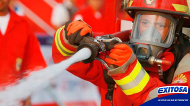 Incendio destruyó por completo una casilla en construcción