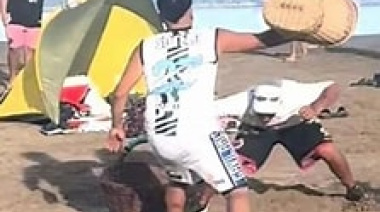 Batalla entre vendedores de churros en Villa Gesell: golpes, corridas y tres arrestados