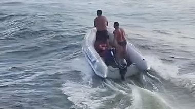 Un hombre es buscado tras ser arrastrado por una fuerte corriente en Santa Teresita