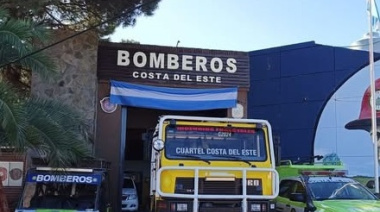 Bomberos del Partido de La Costa viajaron a Esquel para combatir los incendios en Chubut