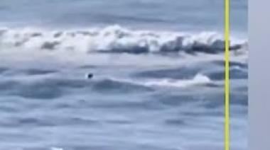 Denuncian por abandono de persona a un guardavidas que filmó a un náufrago en lugar de ayudarlo