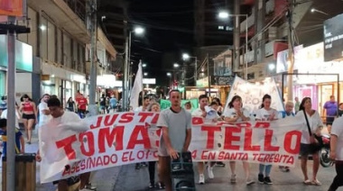 Nueva movilización para reclamar el juicio por el crimen de Tomás Tello