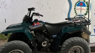Detuvieron un cuatriciclo que trasladaba a dos niños en condiciones de extremo riesgo en Mar del Tuyú