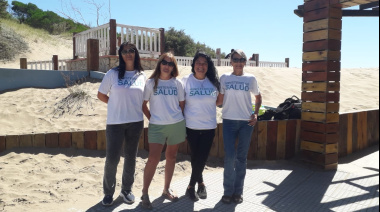 Promotores de Salud recorren las playas del Partido de la Costa para concientizar y cuidar a vecinos y turistas