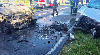 Dos muertos, entre ellos un menor, tras un choque frontal en la Ruta 41