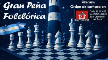 Gran peña folclórica para apoyar a jóvenes ajedrecistas rumbo al Argentino