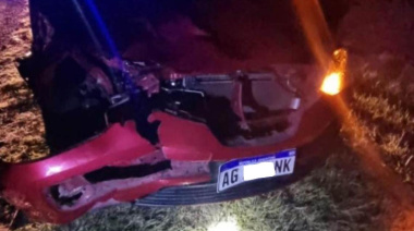 Choque contra un vacuno en la Ruta 2 dejó una menor herida en Dolores
