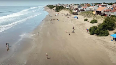 Avanzan trabajos de contención en la costanera de Las Toninas