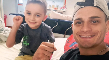 Le dieron el alta al nene que había sufrido una grave descompensación en Las Toninas