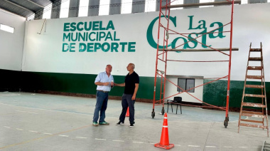 Avanzan las obras de mantenimiento en polideportivos y natatorios municipales