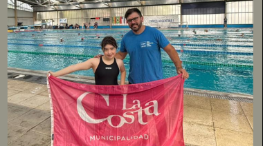 Clara Lagos fue convocada al Seleccionado Argentino para el Mundial de Natación en Portugal