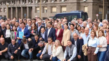 Intendentes marcharon a Economía y escalaron el reclamo por fondos y obras