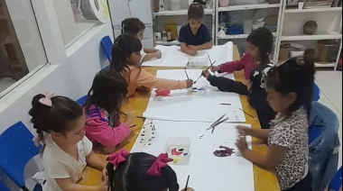 Arte y juego: el taller inicial del Centro Cultural convoca a niños de 4 a 6 años