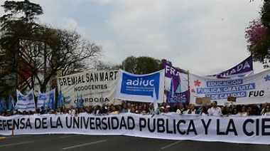 Docentes y estudiantes realizarán otra Marcha Federal Universitaria contra el ajuste