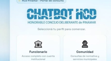 El Concejo Deliberante presentó el primer chatbot legislativo del país