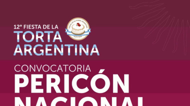 Convocan a participar del Pericón Nacional en la Fiesta de la Torta Argentina