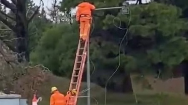 Instalaron un nuevo radar de velocidad en el acceso a Pinamar sobre la Ruta 11