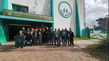 El Club Cosme Argerich fue oficialmente normalizado y proyecta una nueva etapa