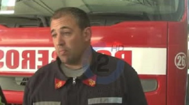 La Brigada K-9 de Bomberos Voluntarios participó de un simulacro en estructuras colapsadas