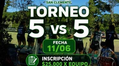 San Clemente organiza un torneo 5 vs. 5 para fortalecer su participación en la Liga CAFER