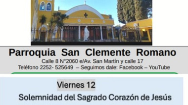 Sagrado Corazón, Hora Santa de Sanación y venta solidaria en San Clemente Romano