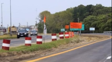 Implementan un nuevo desvío en la Ruta 11 por los trabajos de construcción de la autovía