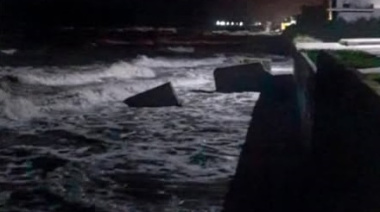 La crecida del mar vuelve a golpear los sectores más vulnerables del Partido de La Costa