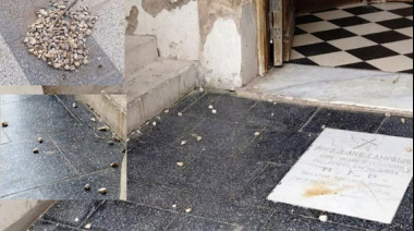 Denuncian un nuevo acto de vandalismo contra la Parroquia Nuestra Señora de los Dolores