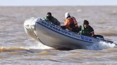 Hallan pertenencias de los pescadores desaparecidos y refuerzan los rastrillajes en la Bahía Samborombón