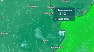 Una nueva ola polar llega a Buenos Aires: heladas intensas y baja probabilidad de nieve
