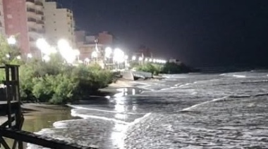 Advierten por una crecida del mar de hasta 90 centímetros en la Costa Atlántica bonaerense