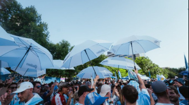 Mar de Ajó y Santa Teresita celebraron con una multitud el pase de Argentina a las semifinales del Mundial