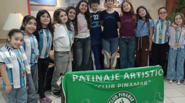 El Club Social y Deportivo Pinamar se consagró campeón del Open Internacional de Patín Artístico