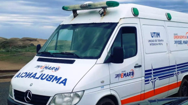 Insólito robo en la Ruta 56: dejaron una ambulancia por una falla mecánica y cuando volvieron ya no estaba