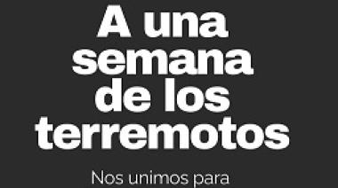 La comunidad venezolana se reúne en San Clemente del Tuyú para orar por las víctimas de los terremotos