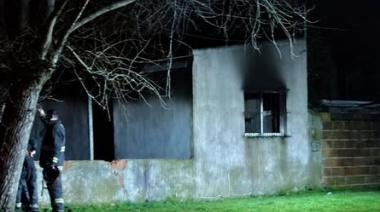 Incendio en una vivienda de Mar del Tuyú: murió un hombre de 62 años