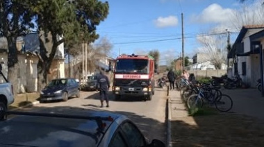 Incendio en una estufa obligó a intervenir a Bomberos en una escuela de Mar del Tuyú
