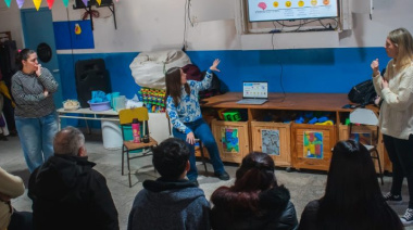 “Se apagan las pantallas, se enciende la imaginación” llegó al Jardín 911 de Santa Teresita