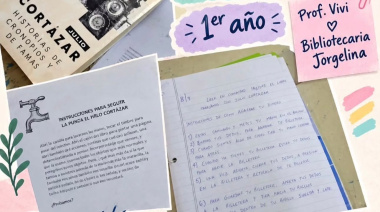 Leer en comunidad: estudiantes del Instituto Inmaculada se animaron a imaginar con Cortázar