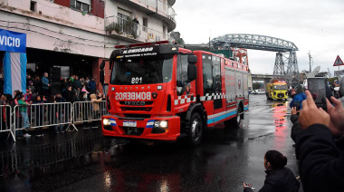 Bomberos de La Costa se sumaron al sirenazo nacional por fondos pendientes