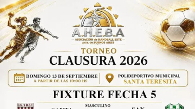 Nuevo domingo de Liga: Santa Teresita recibe la 5ª fecha de handball