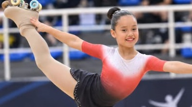 Con solo 10 años, Tiana Alanis se metió entre las mejores patinadoras del país