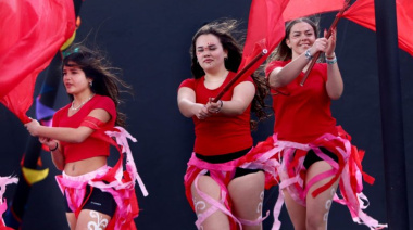 Danza, color y celebración: 18 escuelas participaron de las Olimpiadas Escolares en Santa Teresita