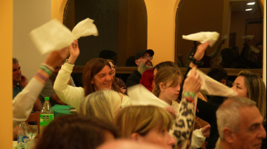 La Pizzeada de la Primavera fue una noche de encuentro y agradecimiento