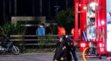 Principio de incendio en el Balneario Salvador Gaviota
