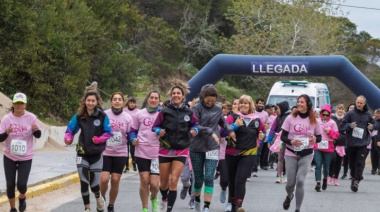 Santa Teresita realizó una correcaminata para concientizar sobre el cáncer de mama