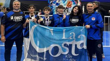 El Seleccionado Municipal de Taekwondo de La Costa ganó 11 medallas en un torneo internacional