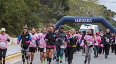 Santa Teresita realizó una correcaminata para concientizar sobre el cáncer de mama
