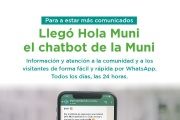 "Hola Muni", una nueva  herramienta que facilita trámites, servicios y consultas
